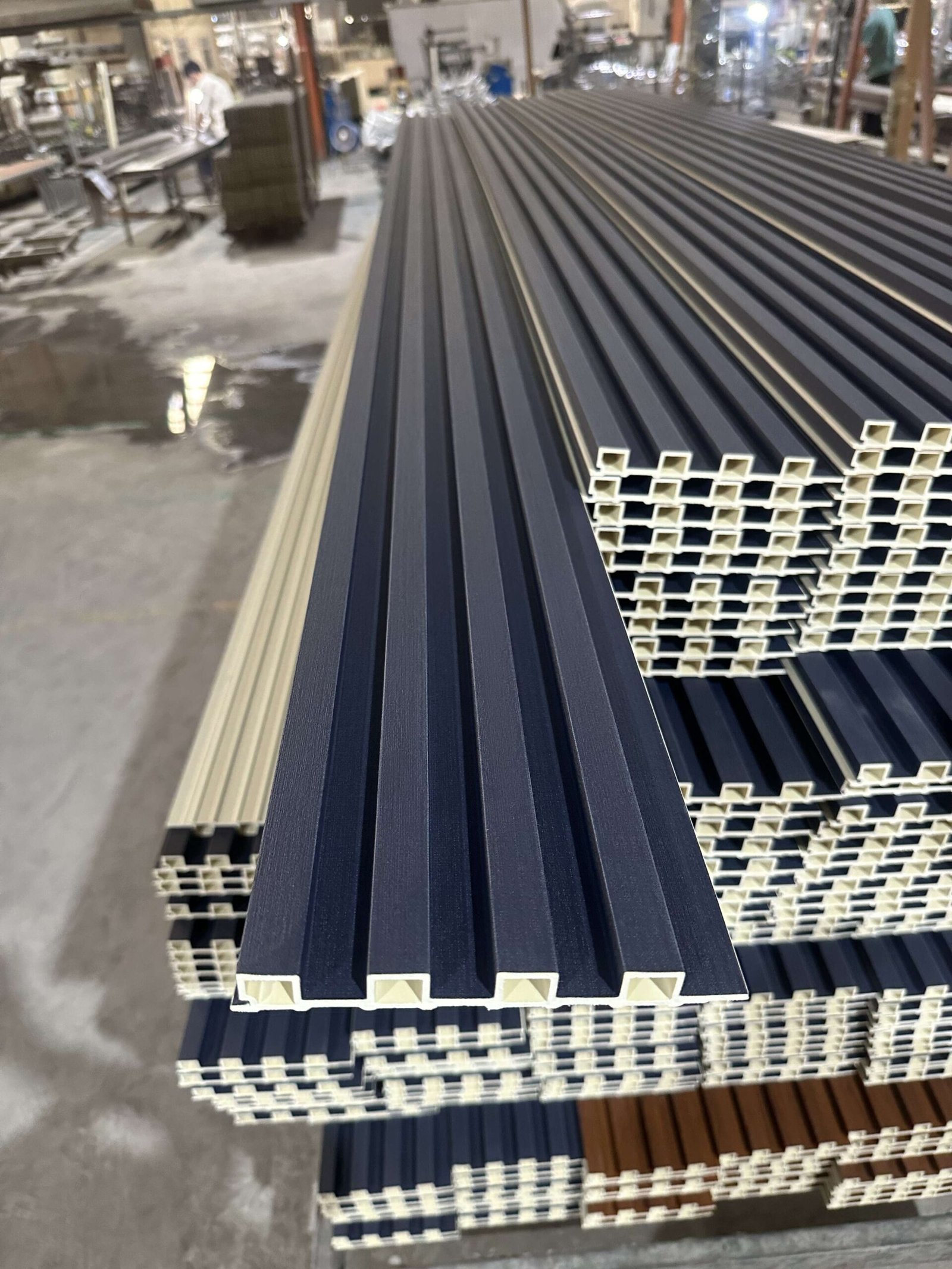 wpc fluted wall panel