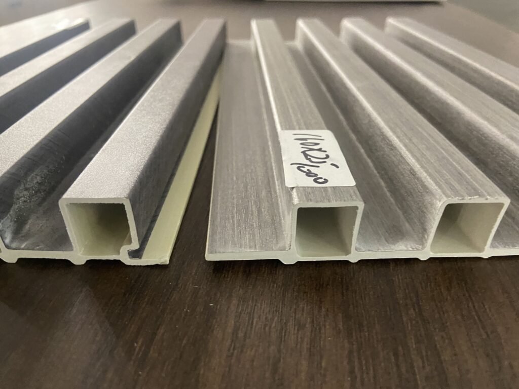 WPC fluted wall panel
