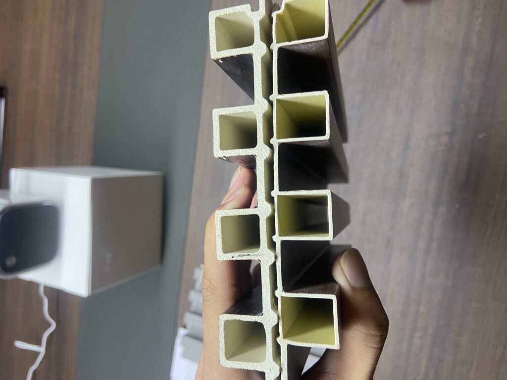 WPC fluted wall panel