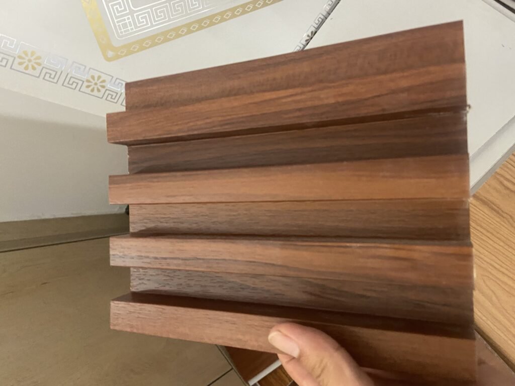WPC fluted wall panel